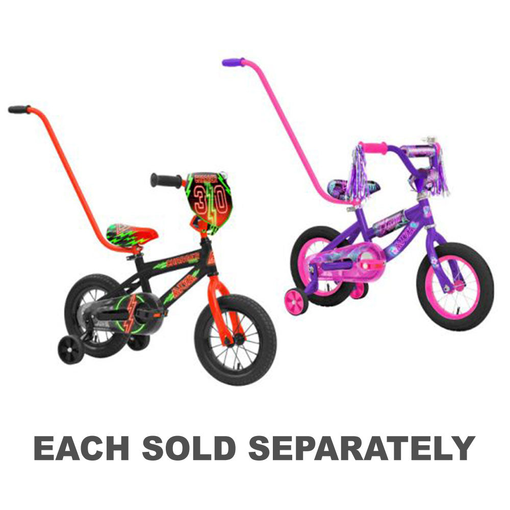 Avoca Neon BMX Bike with Parent Handle 30cm