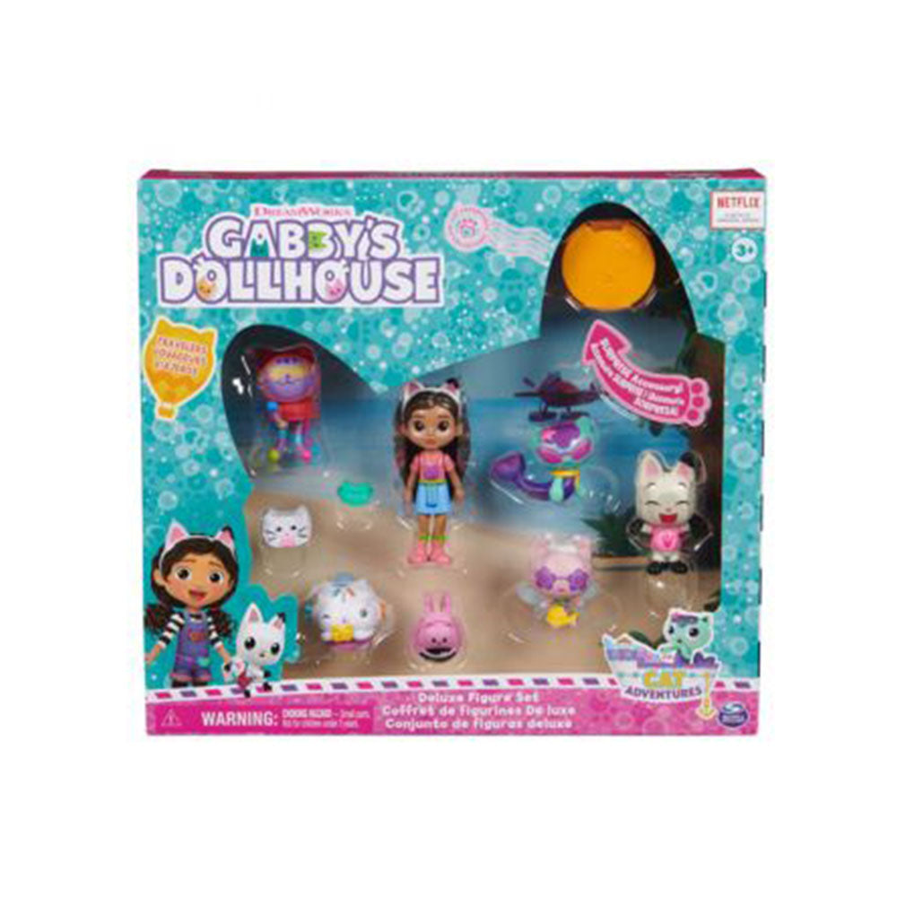 Gabbys Dollhouse Deluxe -figuruppsättning