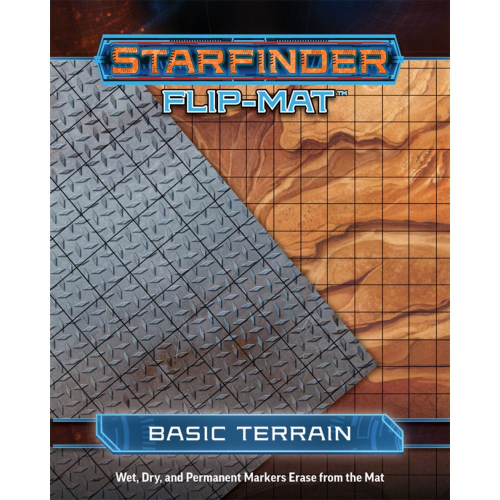 Starfinder rollespill spill flip-mat