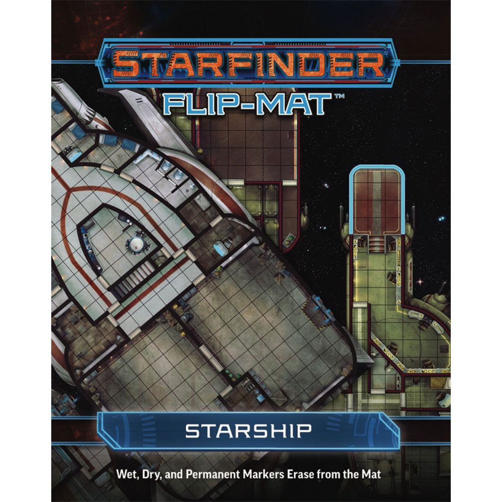 Starfinder rollspel spel flip-mat