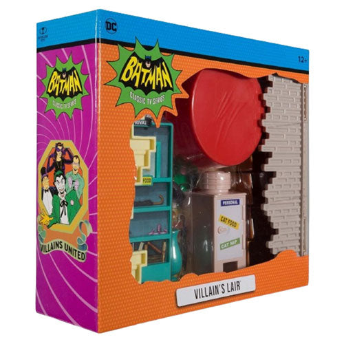 DC Retro Batman 1966 Villains Lair Playset