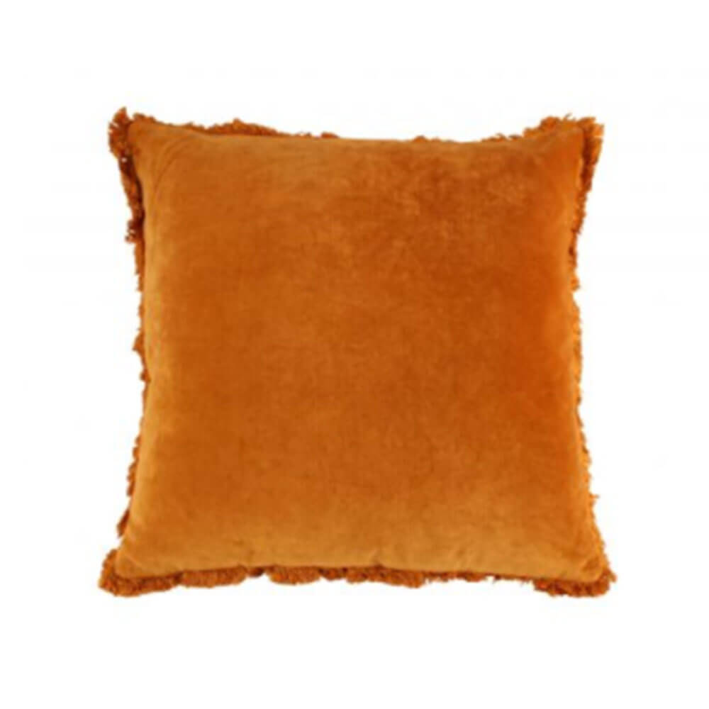 Maci Velvet Ruffle Edge Cushion（50x50x4cm）