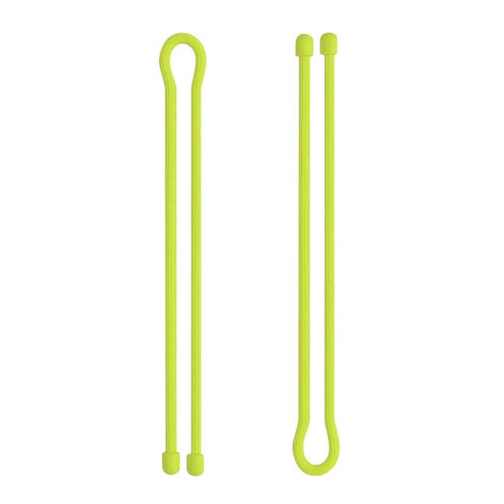 Gear Tie gjenbrukbar gummi Twist Tie 12 "(2pk)