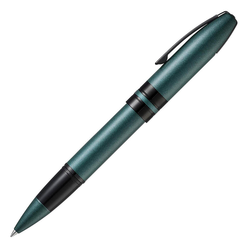 Ikon Rollerball Pen w/ Glossy Black PVD Trim