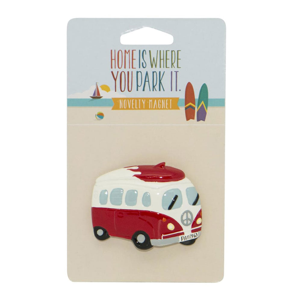 Dakota Camper Van mit Surfboard -Magnet