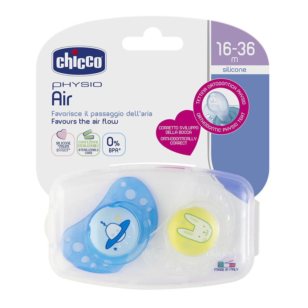 Chicco Soother Physio Air 16-36 måneder 2pk