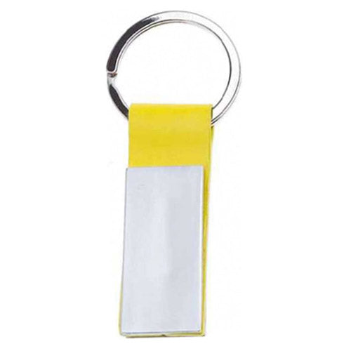 Lifefx Rectangle Plate with PU Keyring