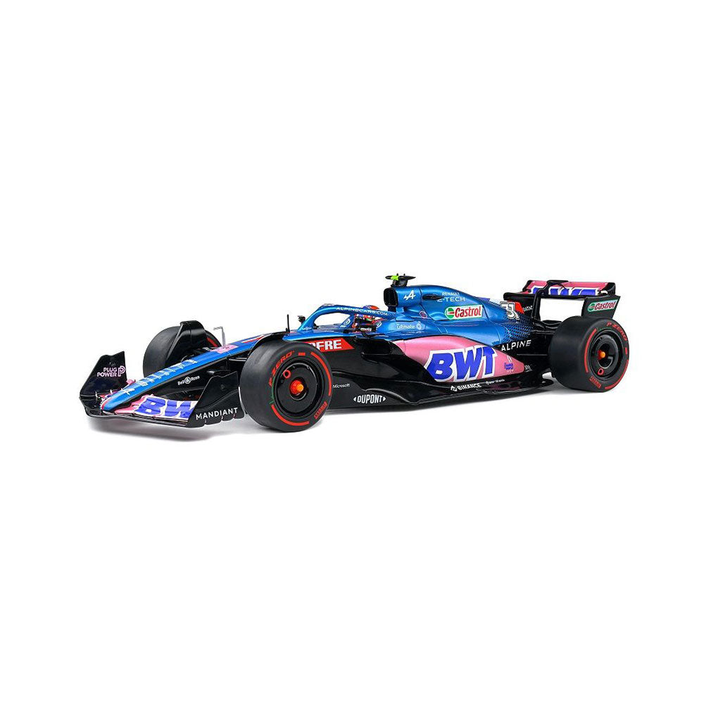 E Ocon Alpine A522 GP 2022 1/18 Modelo de escala