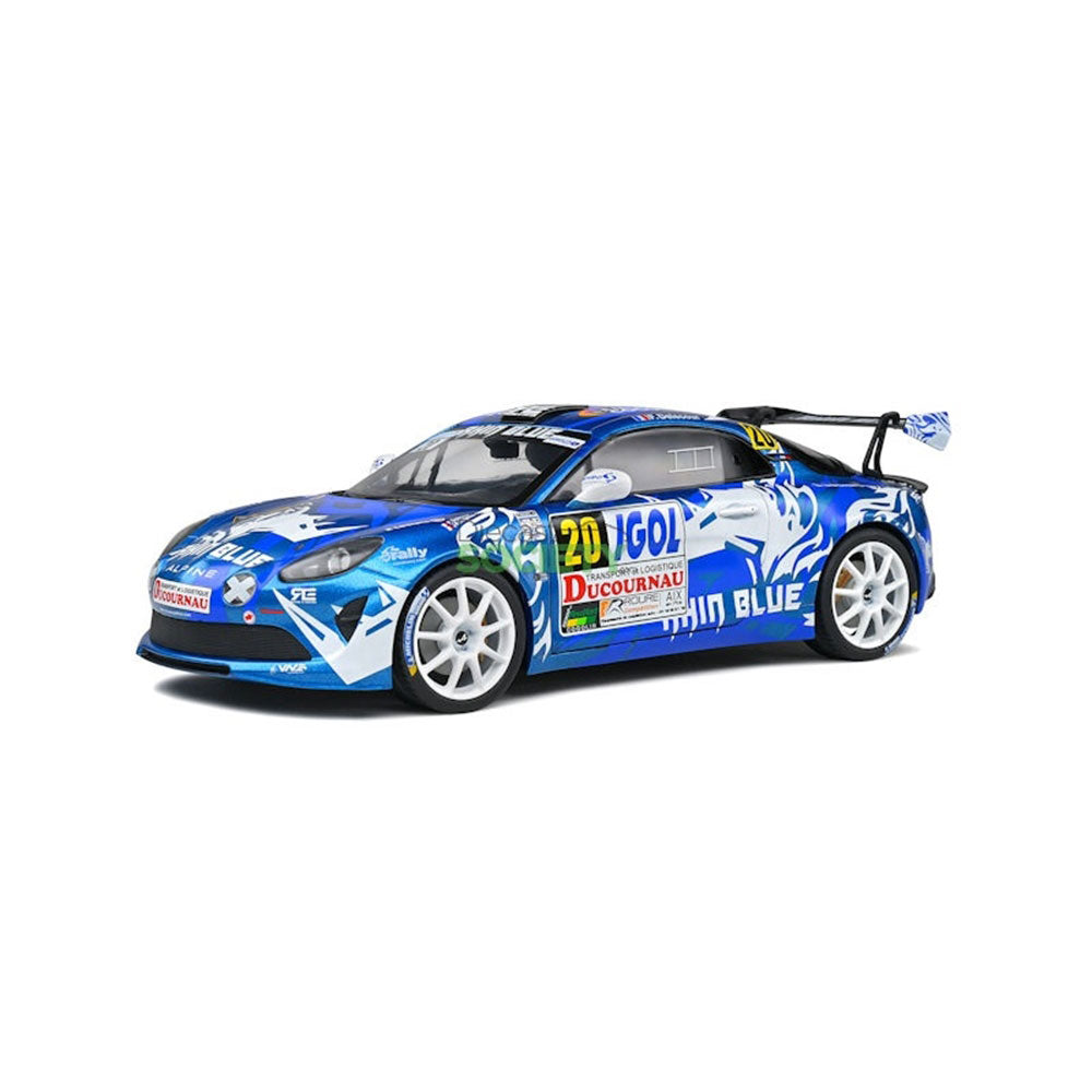 Alpine A110 Rallye Rallye du var 2021 1/18 skala model