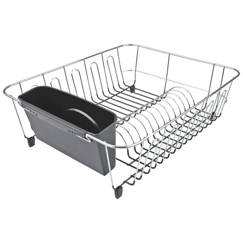 D.LINE STOR DISH DACRAMER CHROME/PVC MED CADDY