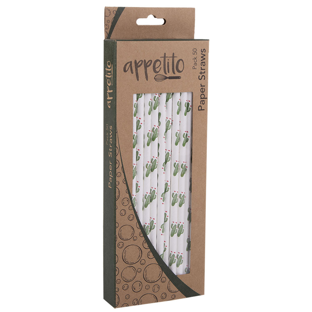 Appetito Paper Straws (pakke med 50)