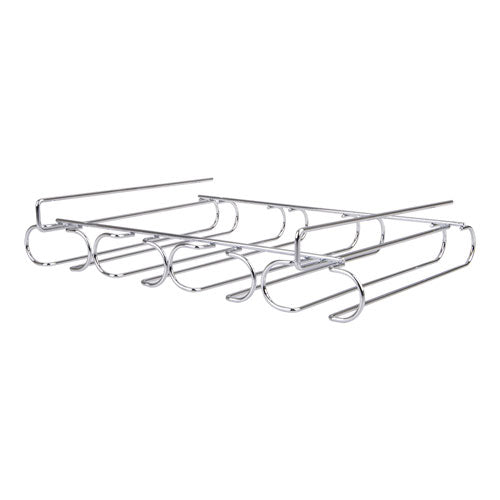 Bartender Undershelf Stemware Rack (Chrome)