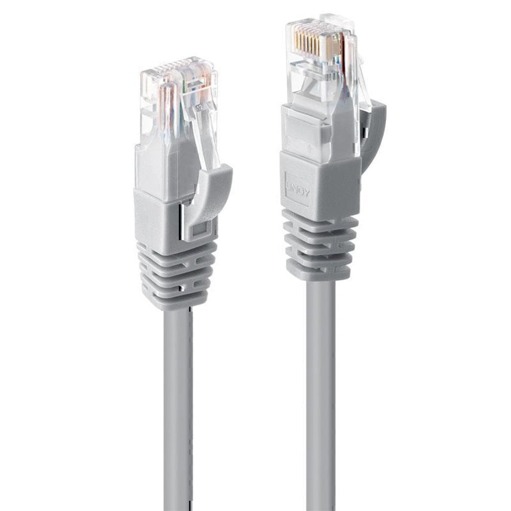 Lindy Cat6 U/UTP Gigabit -Netzwerkkabel (grau)