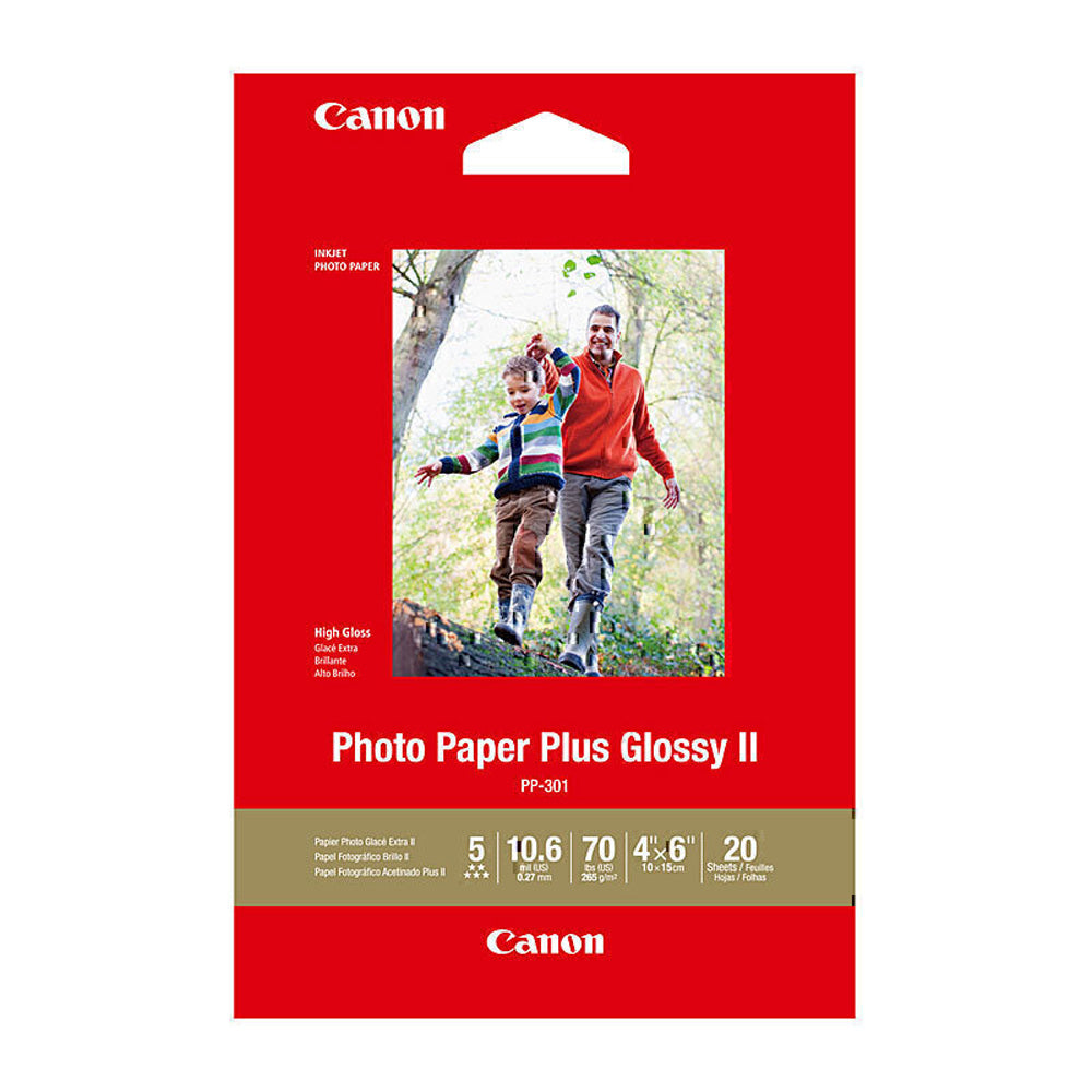 Canon Photo Paper más Glossy II 20pc