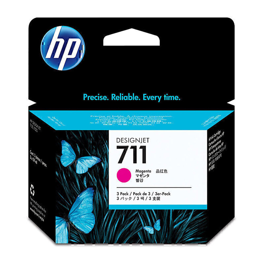 HP 711 inktcartridge 29 ml 3pk