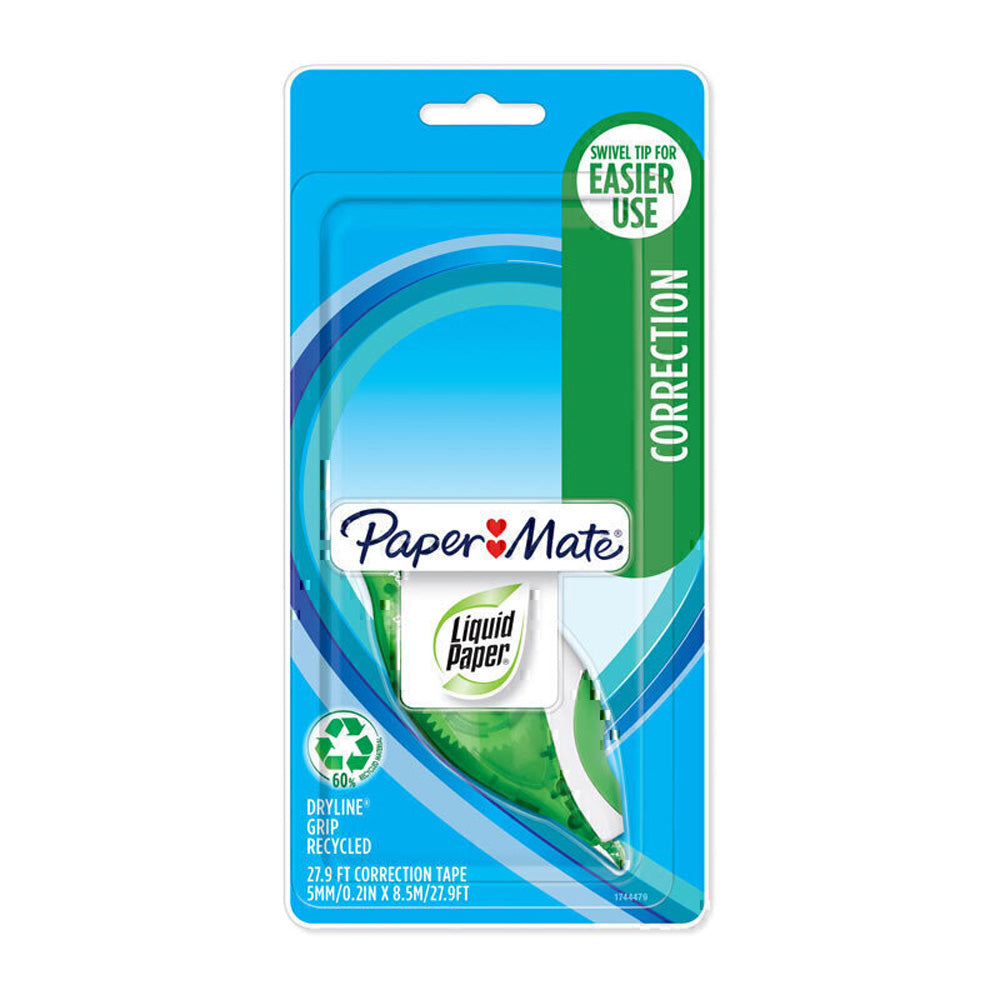 Paper Mate LP Dryline Grip Correction Tape (Box of 6)