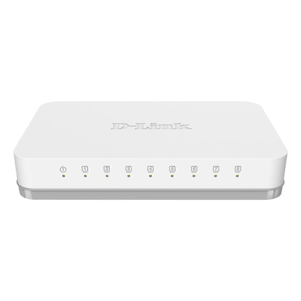 Duncidos de mesa de gigabit de alojamento de plástico D-Link