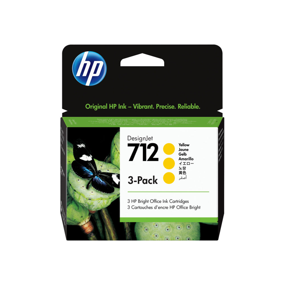 HP 712 Ink Cartridge 29mL 3pk