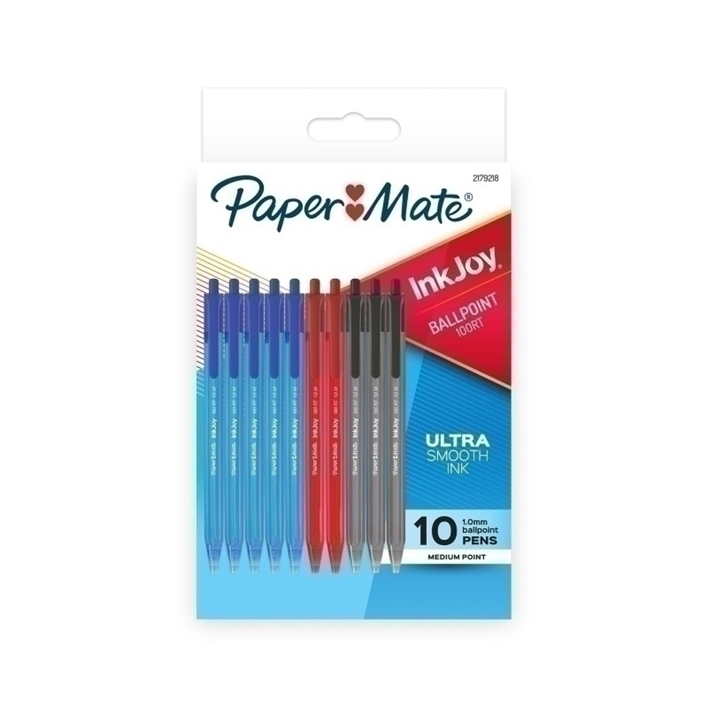 Paper Mate Inkjoy 100RT Ballpen 10R Box di 12