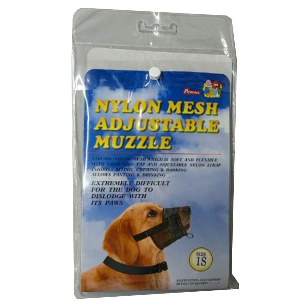 Percell justerbar nylon mesh hund nos