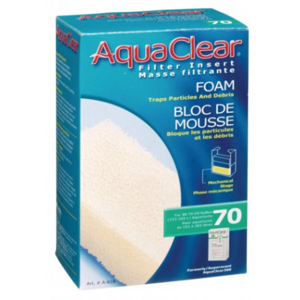 Bloco de espuma aquaclear