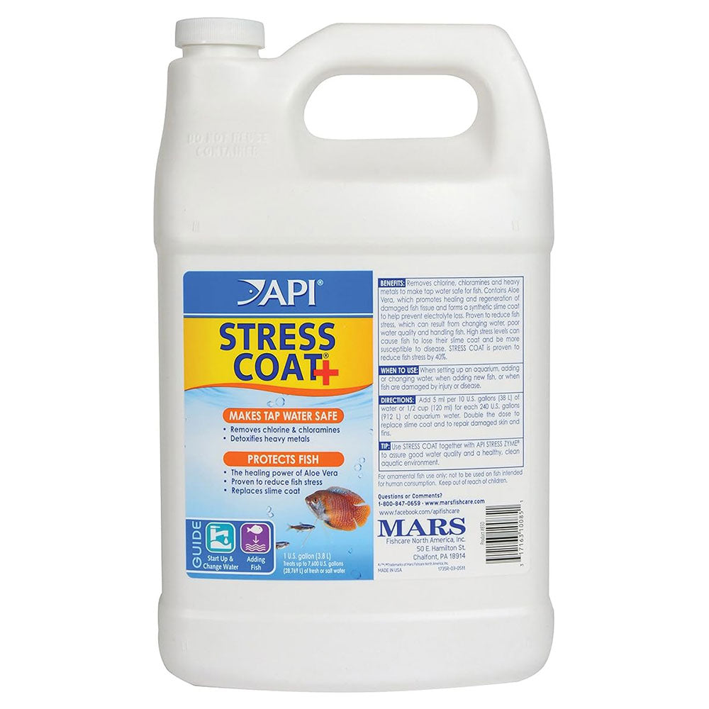 API Stress Coat Aquarium Tan Water Conditioner