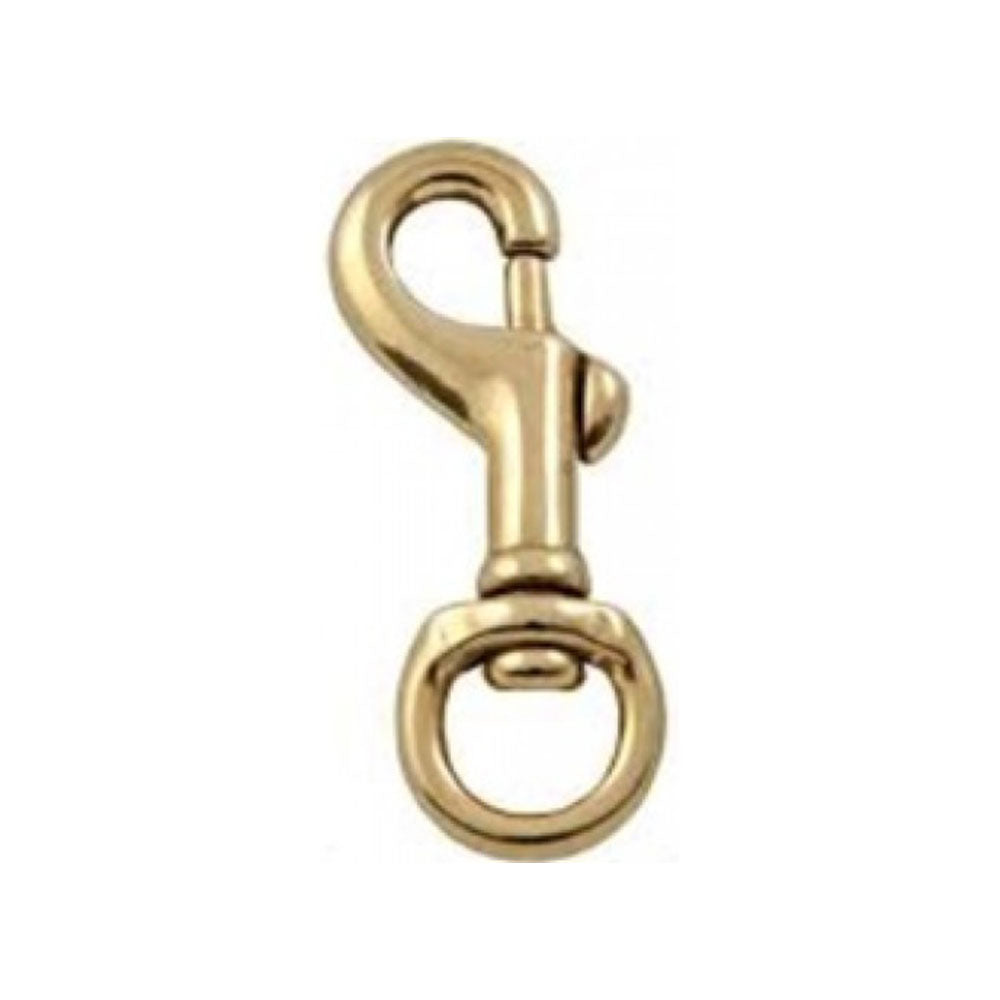 Brass Round Eye Snap Hook