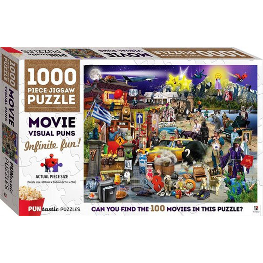 Puzzle de jeu de mots visuels puntastic 1000pcs