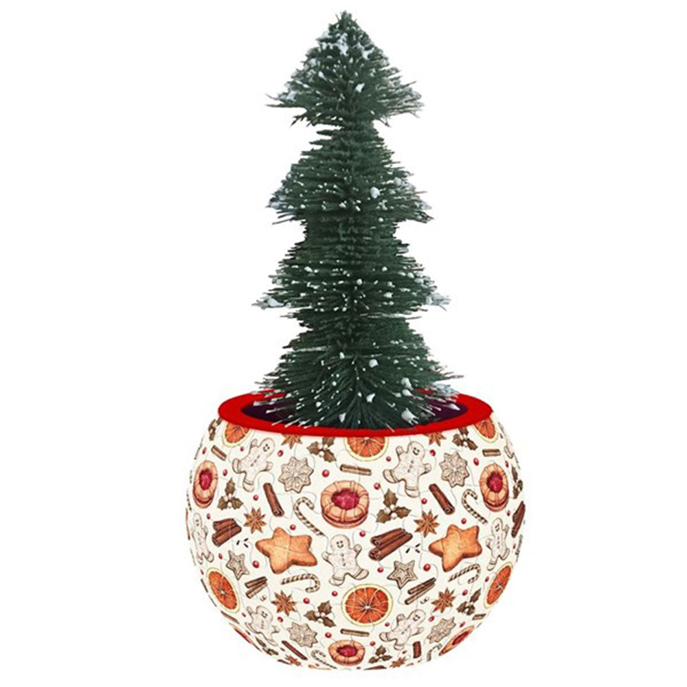 Pintoo Christmas Flowerpot Puzzle 80pcs