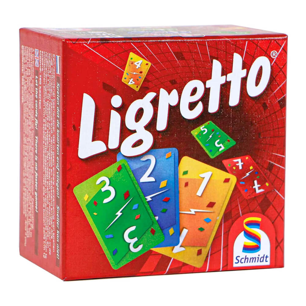 Juego de juegos de cartas de color Ligretto