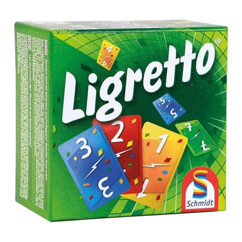  Farbiges Ligretto-Kartenspielset