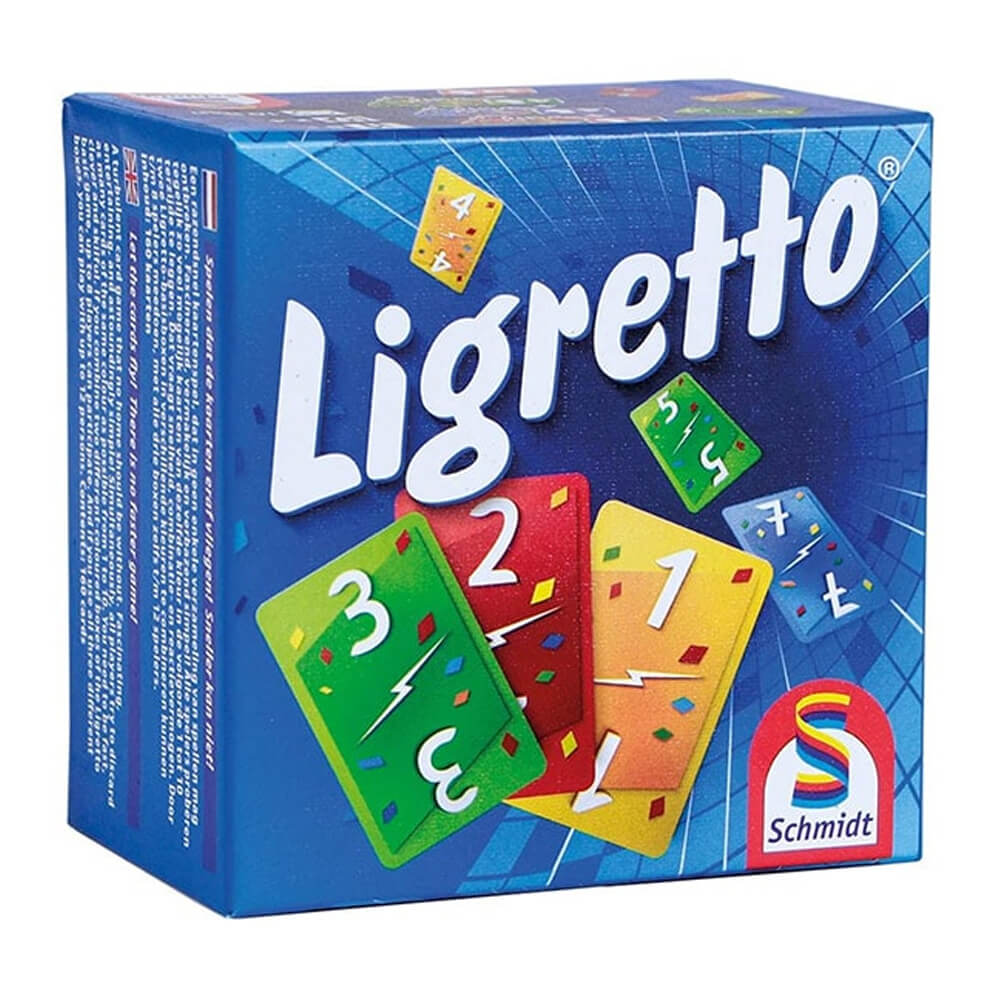 Conjunto de cartas colorido Ligretto