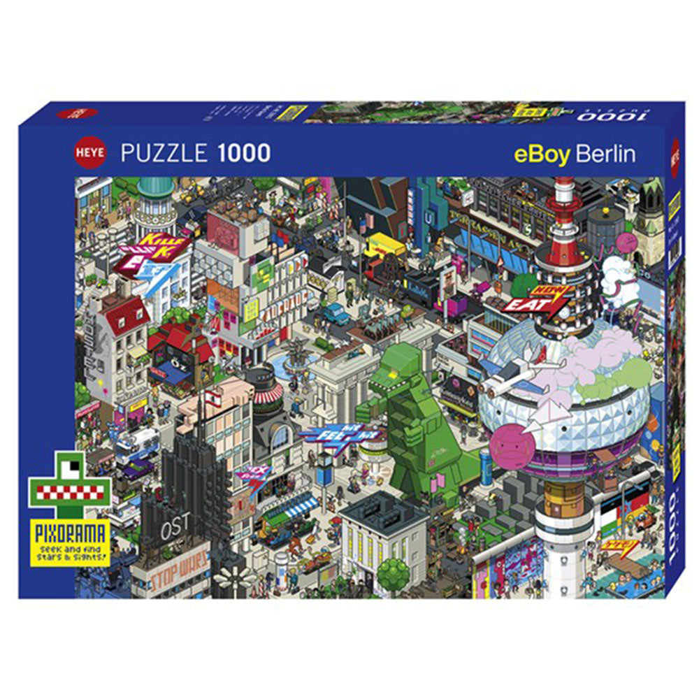 Heae Eboy Quest Jigsaw Puzzle 1000 stk