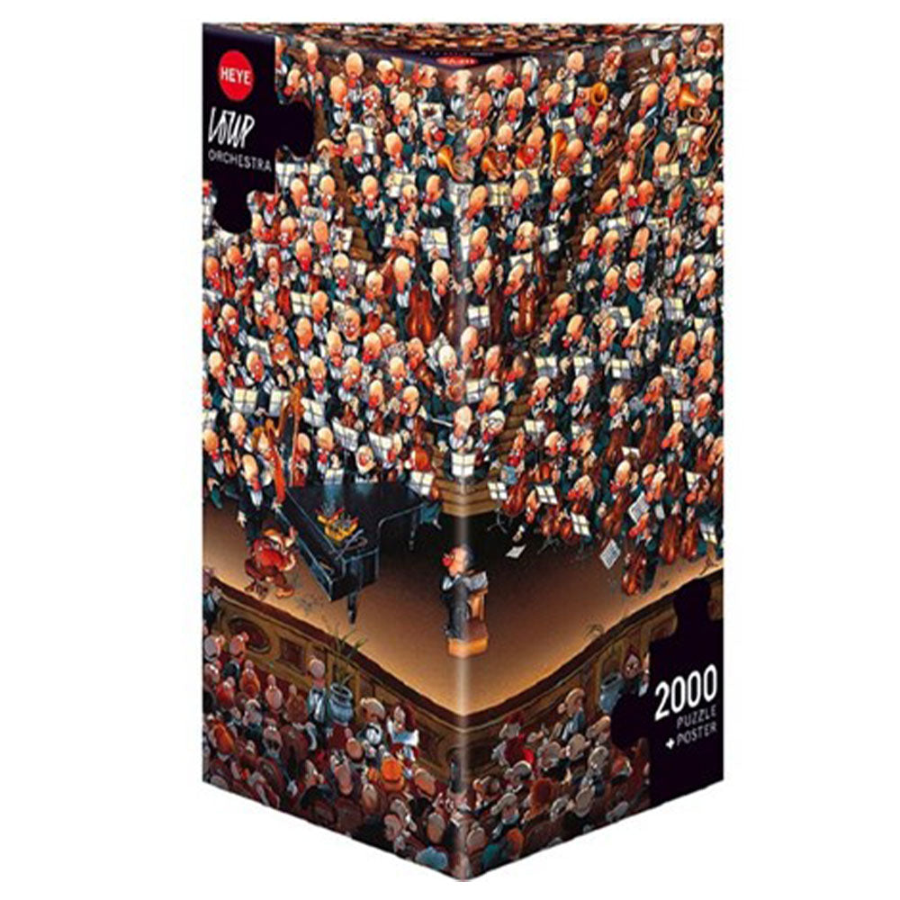 Heye Triangular Lup Jigsaw Puzzle 2000pcs