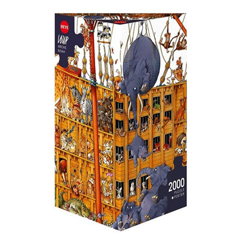  Heye Dreieckiges Loup-Puzzle 2000 Teile