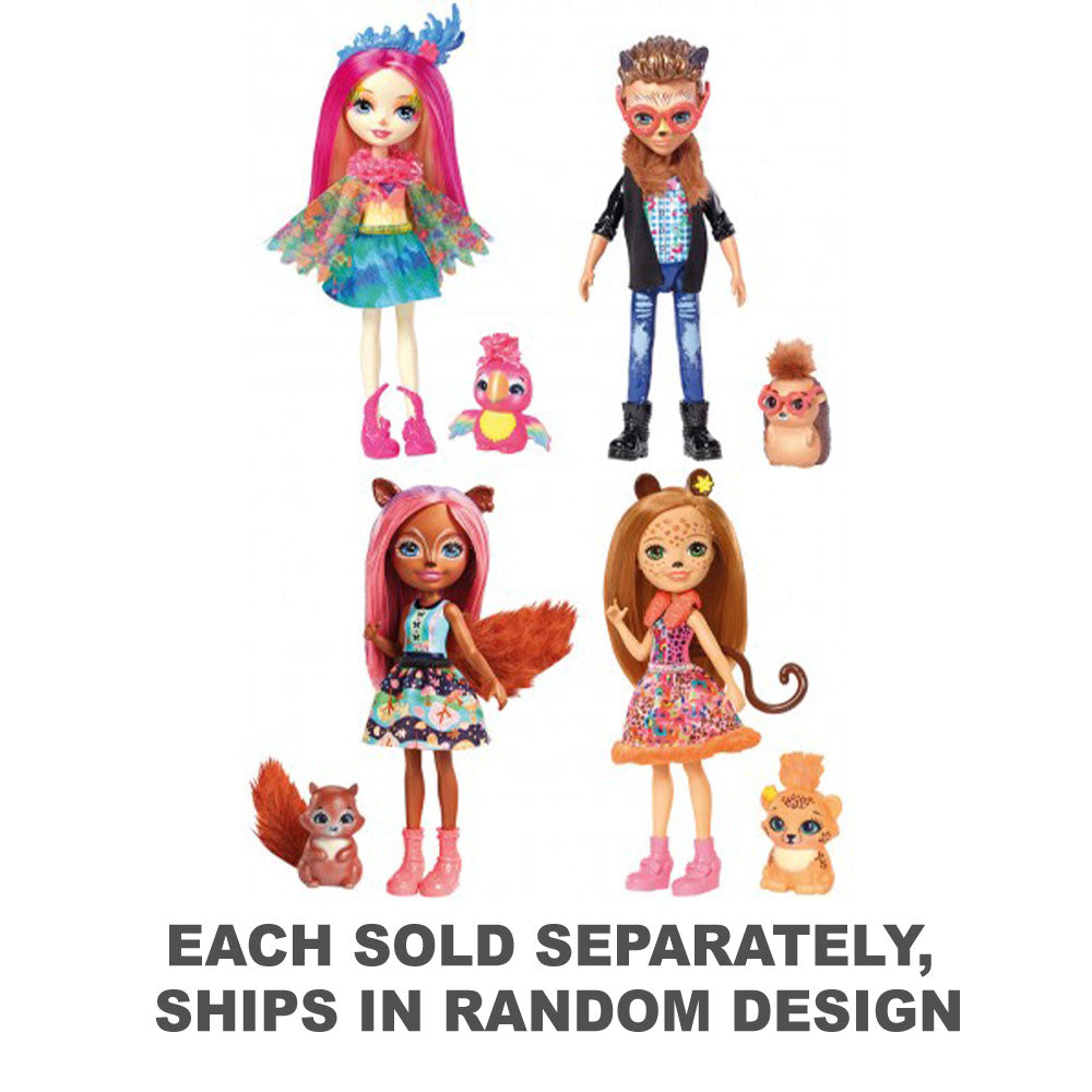 Enchantimals Doll & Animal Friend (1pc Random Style)