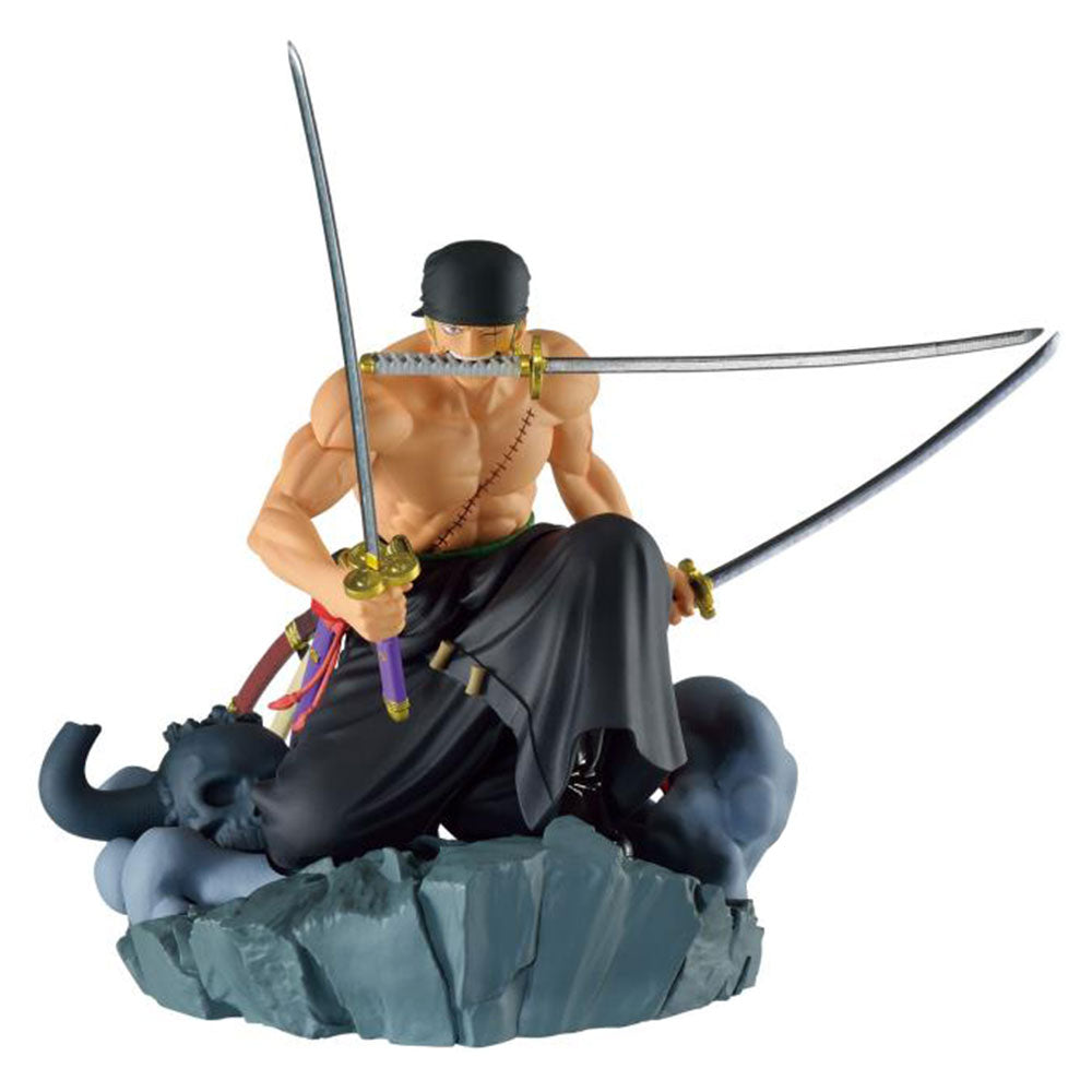 Banpresto de una pieza figura dioramatic roronoa