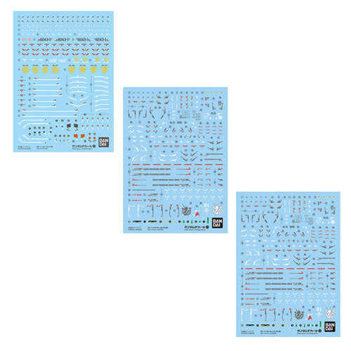 Bandai Real Grade 1/144 Scale Model Decal