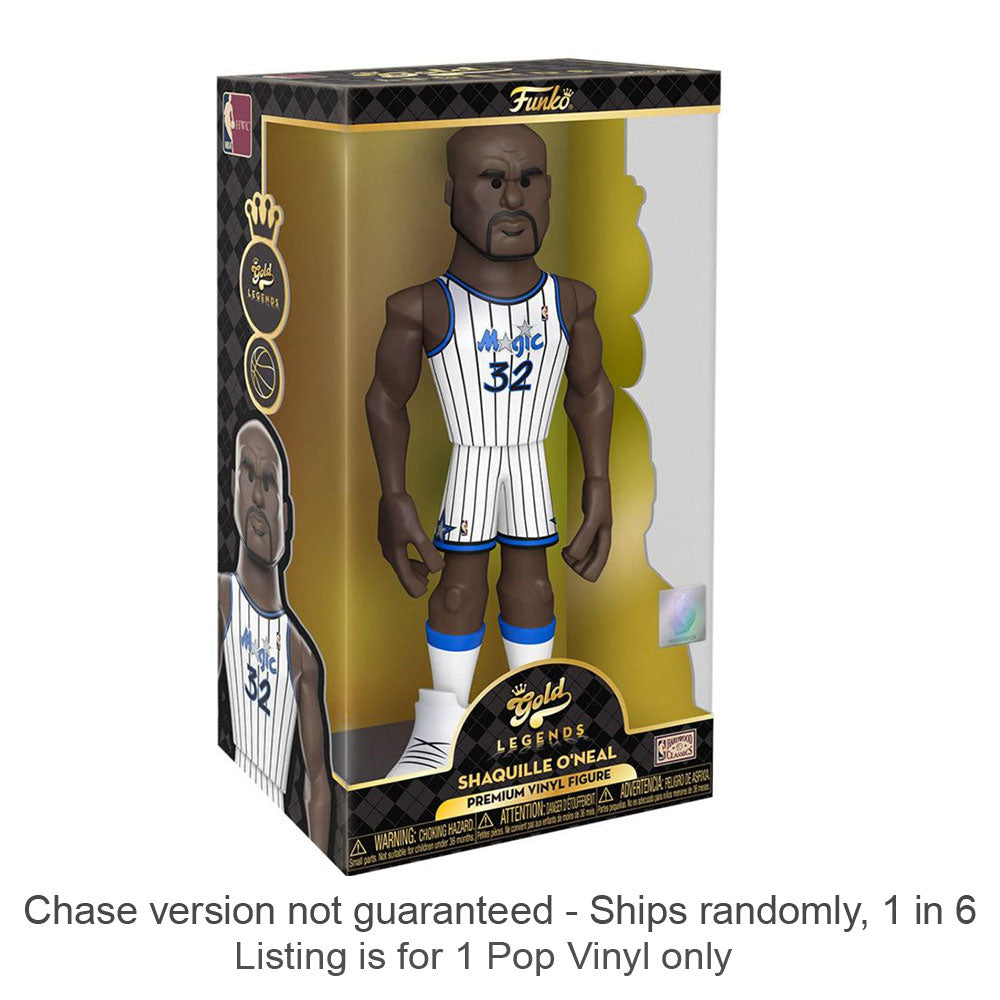 NBA: Shaquille O'Neal Vinyl Gold Chase Ships 1 em 6