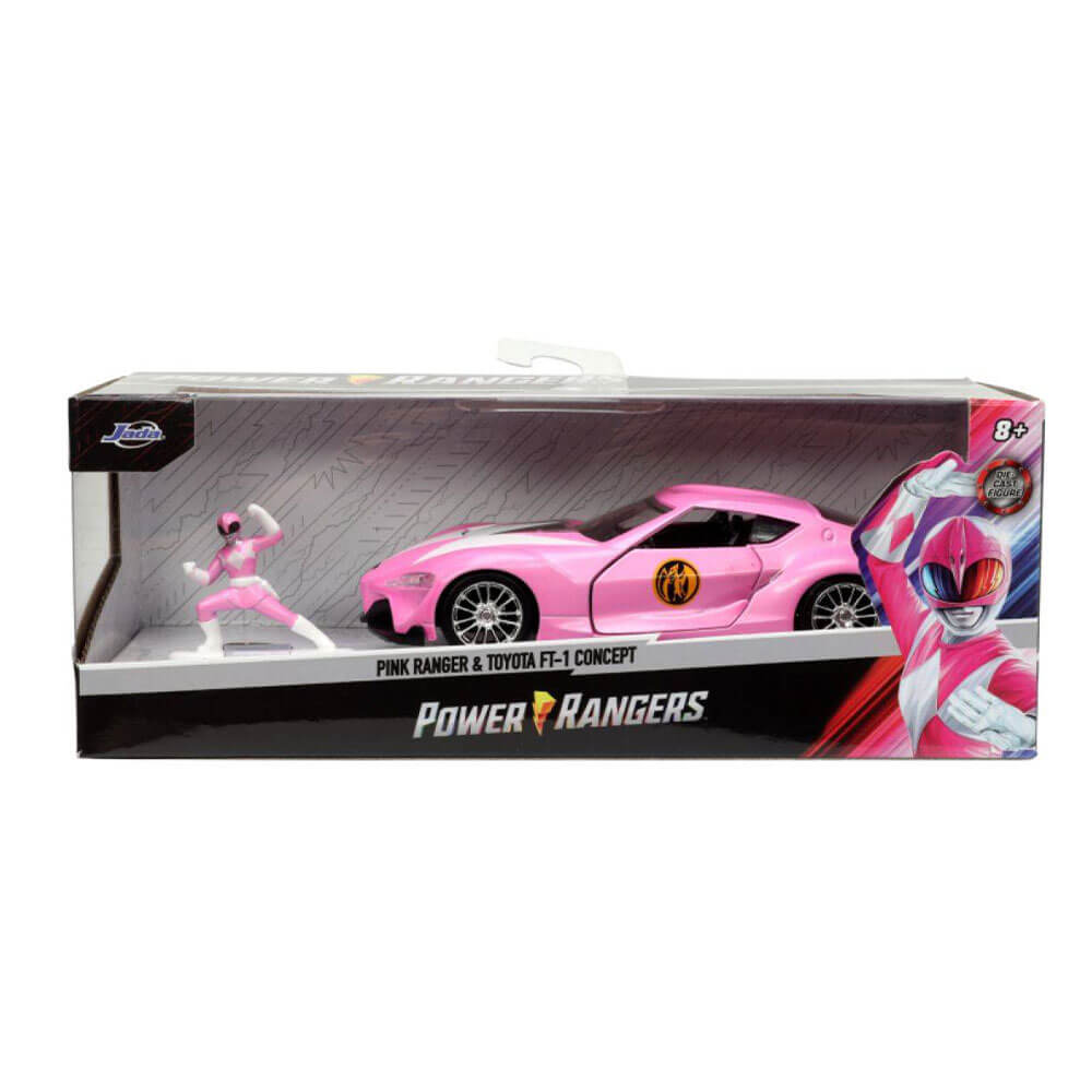 Power Rangers Toyota FT-1 med Pink Ranger