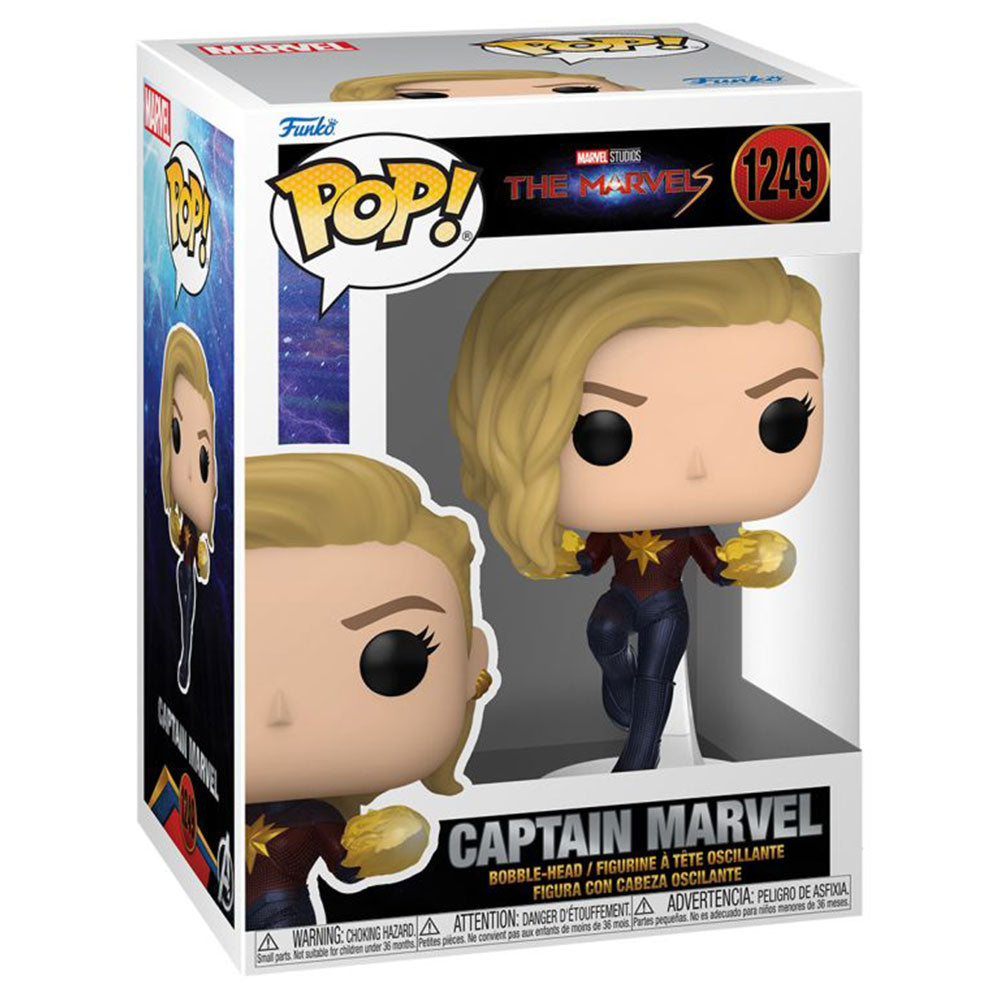 The Marvels 2023 Captain Marvel Pop! Vinyl