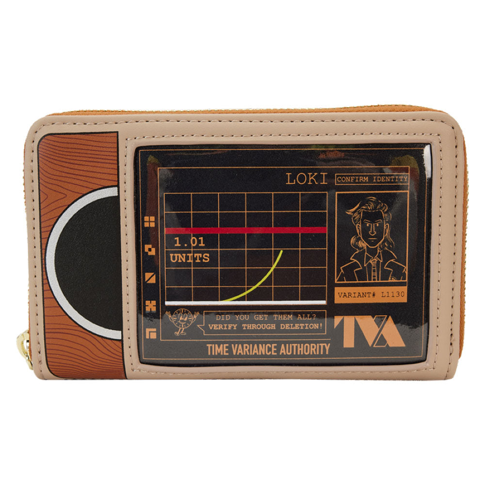 Loki TV TVA Multiverse Zip Around Wallet