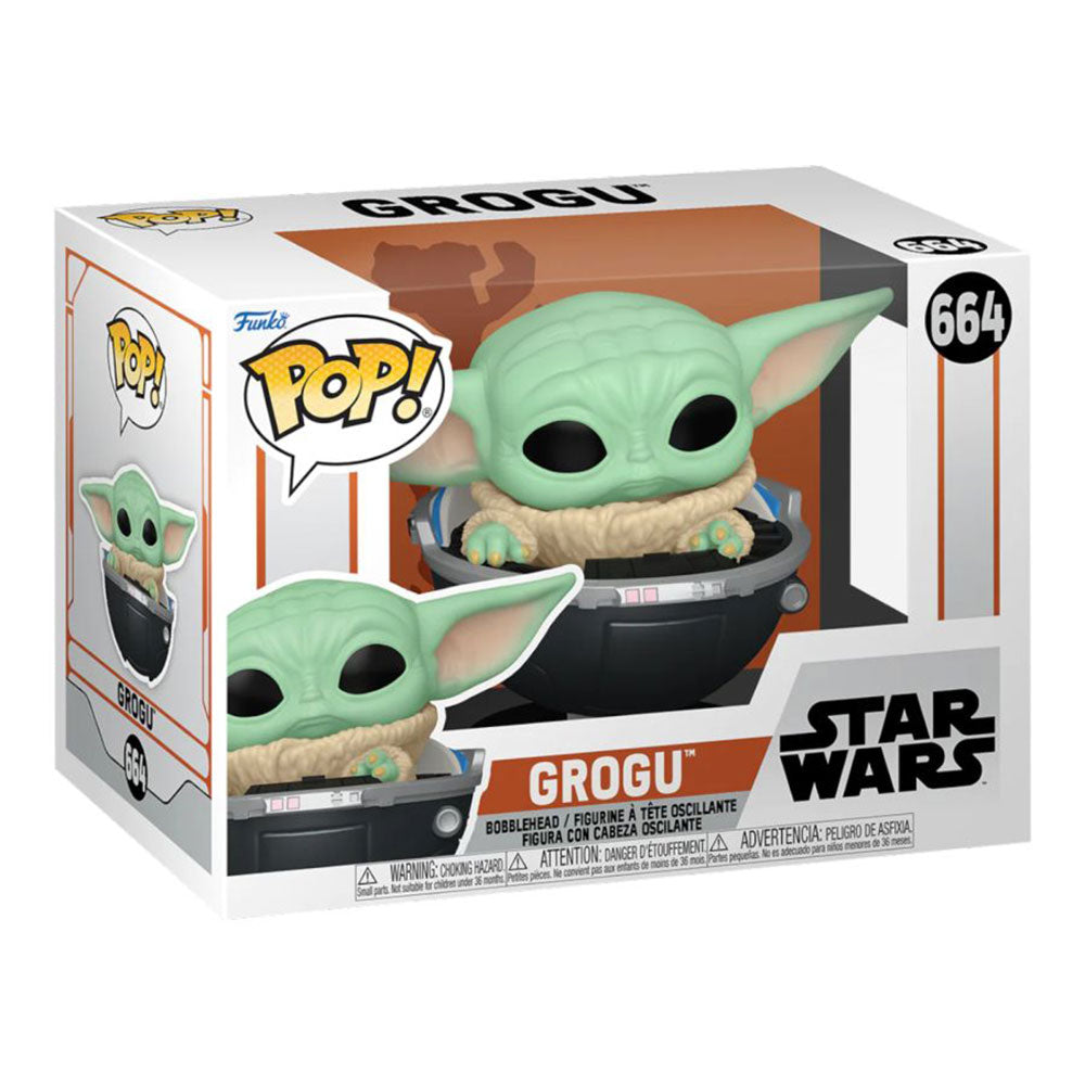 Star Wars: Mandalorian Grogu in Hovering Pram Pop! Vinyl