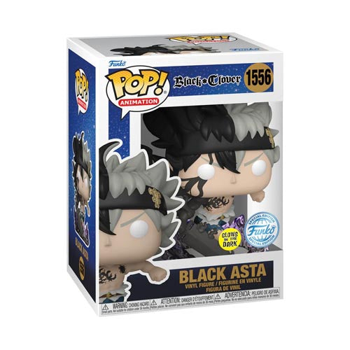 Black Clover Demon Asta US Exclusive Glow Pop! Vinyl