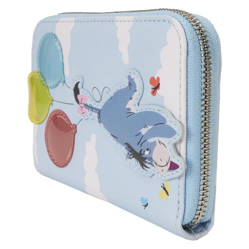 Winnie the Pooh Balloons Zip Wallet