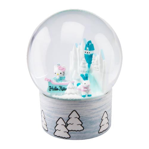 Hello Kitty Crystal Night Princess Snow Globe