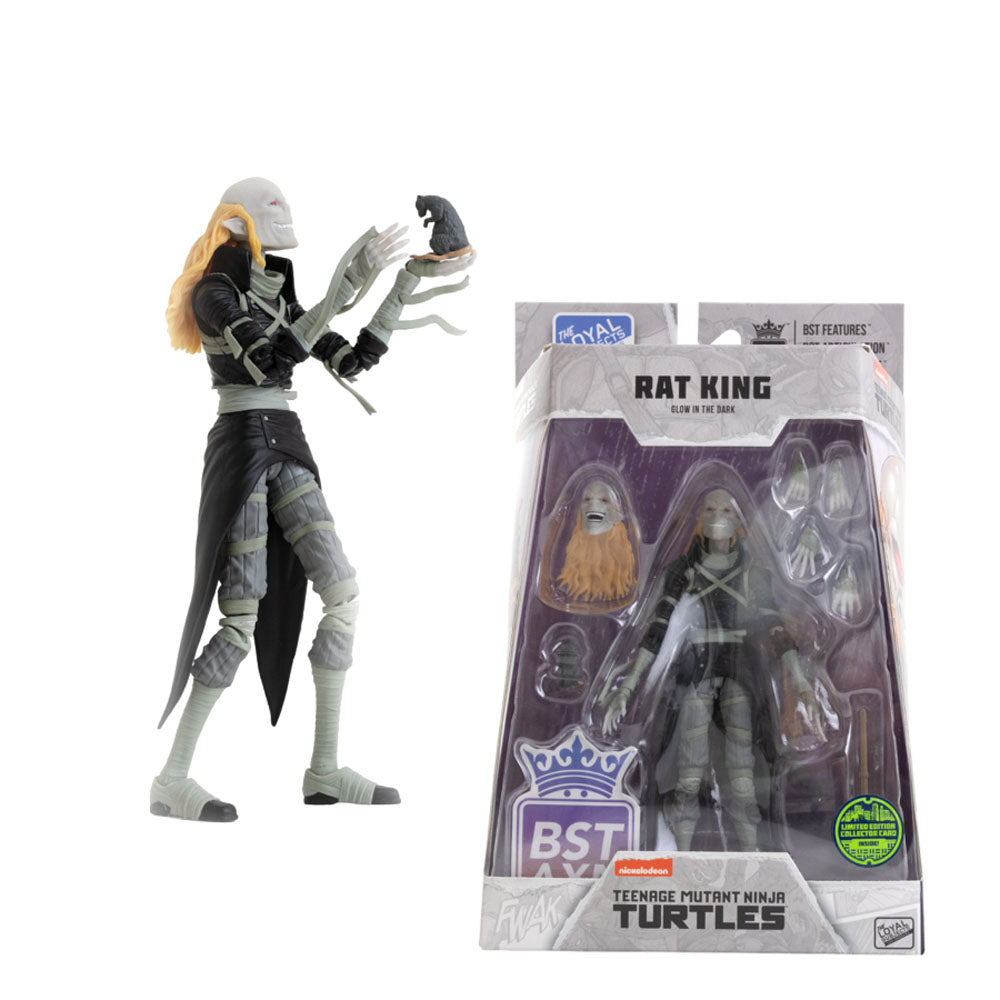 TMNT Comics Rat King Glow 5" BST AXN Action Figure Wave 2