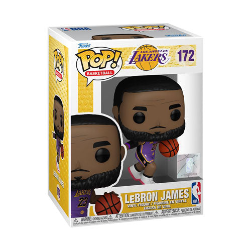 NBA: Lakers LeBron James Purple Uniform #23 Pop! Vinyl