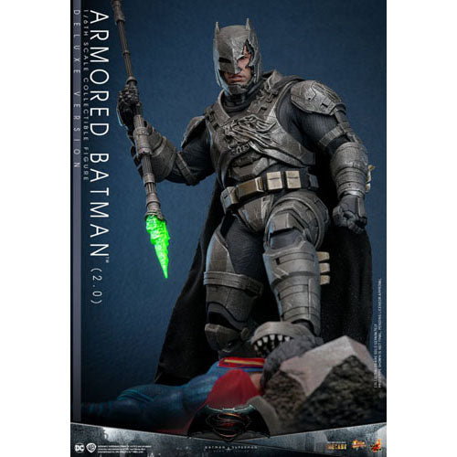 Dawn of Justice Armored Batman 2.0 Deluxe 1:6 Figure