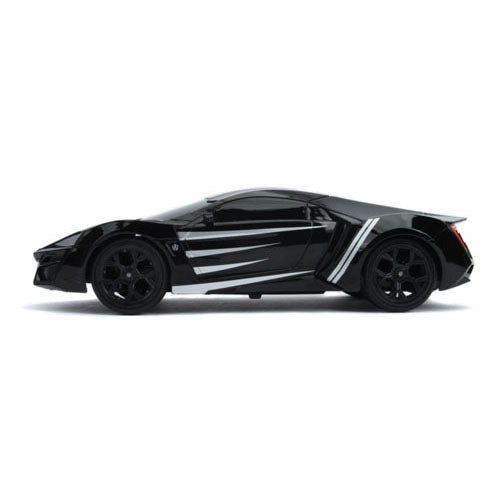 Marvel Comics Lykan Hypersport Black Panther 1:16 R/C Car